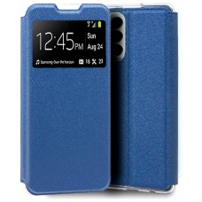 Funda COOL Flip Cover para Samsung M135 Galaxy M13 / A23 5G Liso Azul