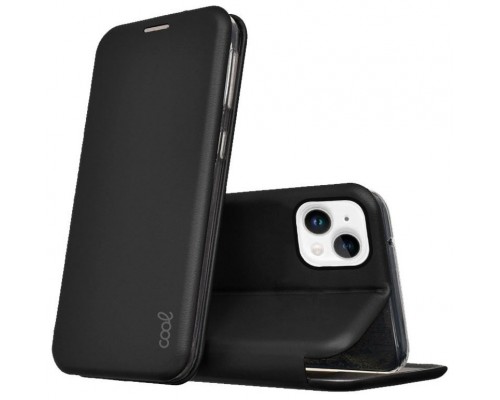Funda COOL Flip Cover para iPhone 14 Plus Elegance Negro