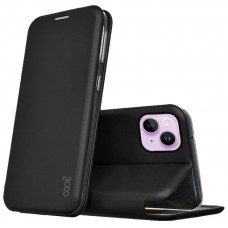 Funda COOL Flip Cover para iPhone 14 Elegance Negro