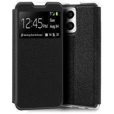 Funda COOL Flip Cover para Huawei Honor X8 5G / 70 Lite / X6 Liso Negro