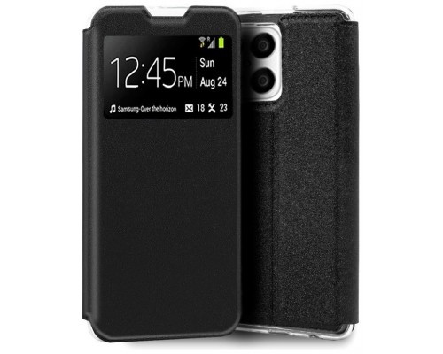Funda COOL Flip Cover para Huawei Honor X8 5G / 70 Lite / X6 Liso Negro