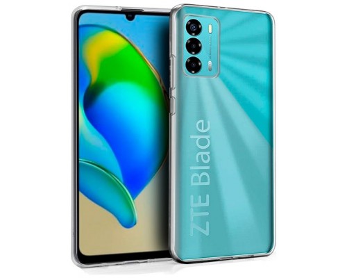 Funda COOL Silicona para ZTE Blade V40 Vita / Blade A72 (Transparente)