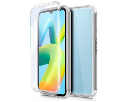 Funda COOL Silicona 3D para Xiaomi Redmi A1 / A2 (Transparente Frontal + Trasera)