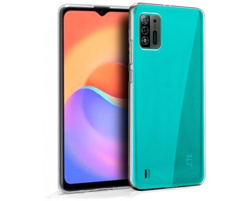 Funda COOL Silicona para ZTE Blade A52 Lite (Transparente)