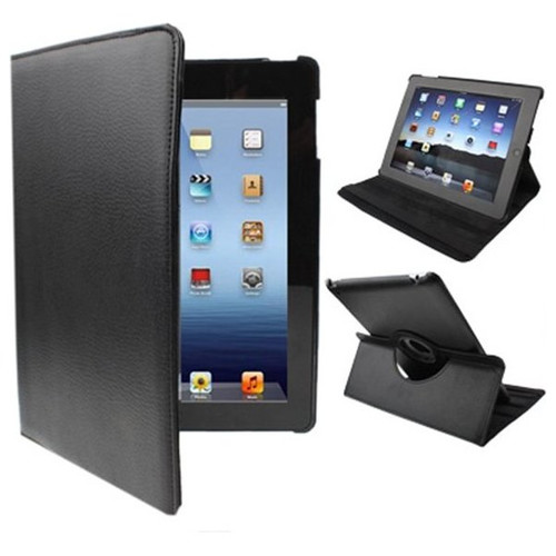 Funda COOL para iPad 2 / iPad 3 / 4 Giratoria Polipiel color Negro (Soporte)-CS4 Funda COOL para iPad 2 / iPad 3 / 4 Giratoria Polipiel color Negro (Soporte)