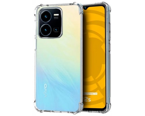 Carcasa COOL para Vivo Y22s / Y35 AntiShock Transparente