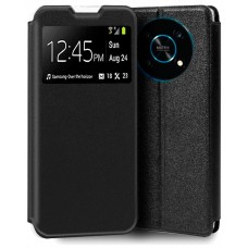 Funda COOL Flip Cover para Huawei Honor Magic 4 Lite Liso Negro