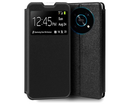 Funda COOL Flip Cover para Huawei Honor Magic 4 Lite Liso Negro