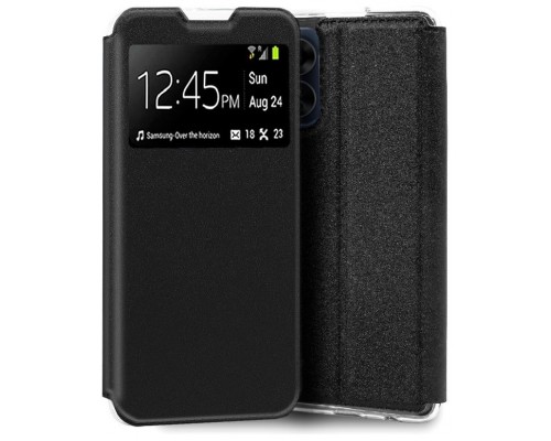 Funda COOL Flip Cover para Oppo A17 Liso Negro