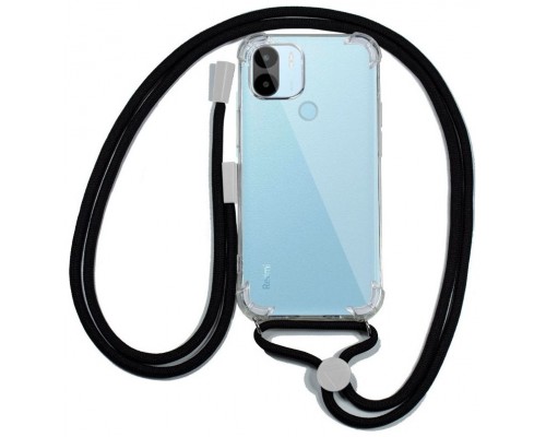 Carcasa COOL para Xiaomi Redmi A1 Plus / A2 Plus Cordón Negro