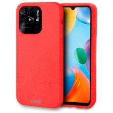 Carcasa COOL para Xiaomi Redmi 10C Eco Biodegradable Rojo