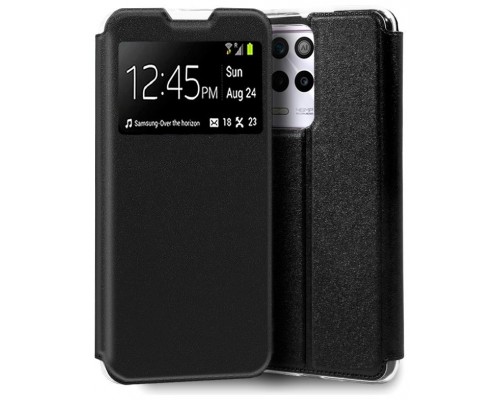 Funda COOL Flip Cover para Realme 9 5G / 9 Pro Liso Negro