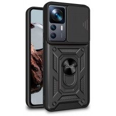 Carcasa COOL para Xiaomi 12T / 12T Pro Hard Ring Negro