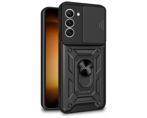 Carcasa COOL para Samsung S911 Galaxy S23 Hard Ring Negro