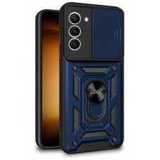 Carcasa COOL para Samsung S911 Galaxy S23 Hard Ring Marino