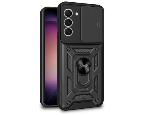 Carcasa COOL para Samsung S916 Galaxy S23 Plus Hard Ring Negro