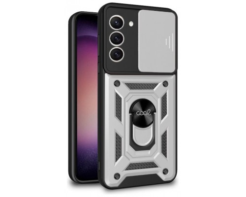 Carcasa COOL para Samsung S916 Galaxy S23 Plus Hard Ring Plata