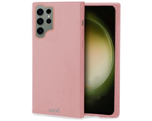 Carcasa COOL para Samsung S918 Galaxy S23 Ultra Eco Biodegradable Rosa