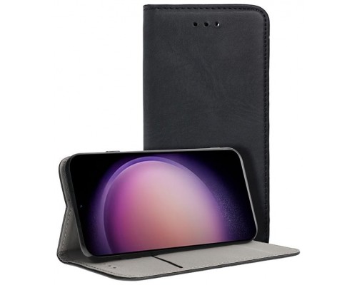 Funda COOL Flip Cover para Samsung S916 Galaxy S23 Plus Liso Negro