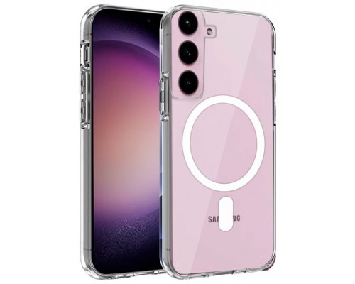 Carcasa COOL para Samsung S916 Galaxy S23 Plus Magnética Transparente