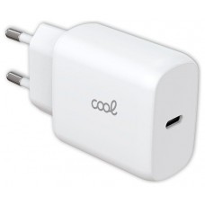 Cargador Red Universal Fast Adapt. (PD) Tipo-C COOL (25W) Blanco