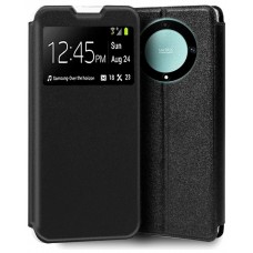 Funda COOL Flip Cover para Huawei Honor Magic 5 Lite Liso Negro