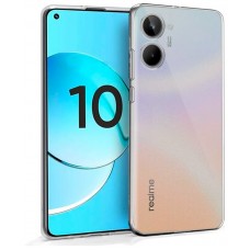 Funda COOL Silicona para Realme 10 (Transparente)