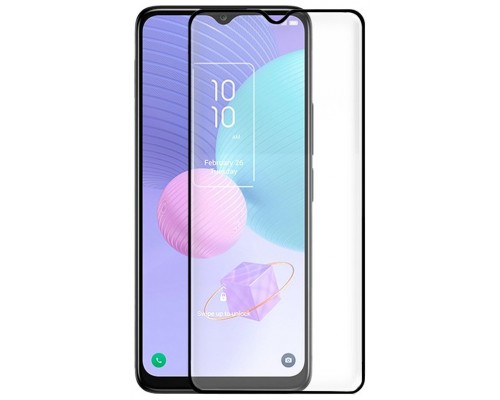Protector Pantalla Cristal Templado COOL para TCL 405 / 408 (FULL 3D Negro)