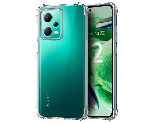 Carcasa COOL para Xiaomi Redmi Note 12 5G / Poco X5 5G AntiShock Transparente