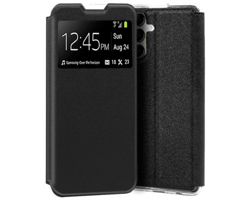 Funda COOL Flip Cover para Samsung A145 Galaxy A14 / A14 5G Liso Negro