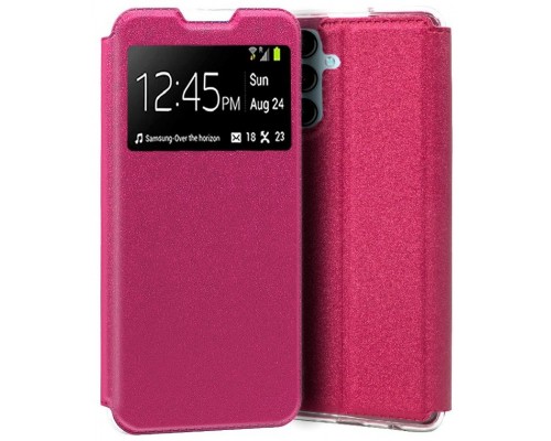 Funda COOL Flip Cover para Samsung A145 Galaxy A14 / A14 5G Liso Rosa