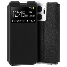 Funda COOL Flip Cover para Huawei Honor X7A Liso Negro