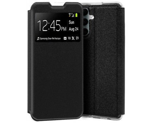 Funda COOL Flip Cover para Samsung A346 Galaxy A34 5G Liso Negro