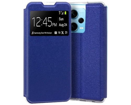 Funda COOL Flip Cover para Xiaomi Redmi Note 12 Pro Plus 5G Liso Azul