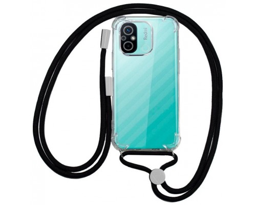 Carcasa COOL para Xiaomi Redmi 12C Cordón Negro