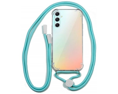 Carcasa COOL para Samsung A346 Galaxy A34 5G Cordón Celeste