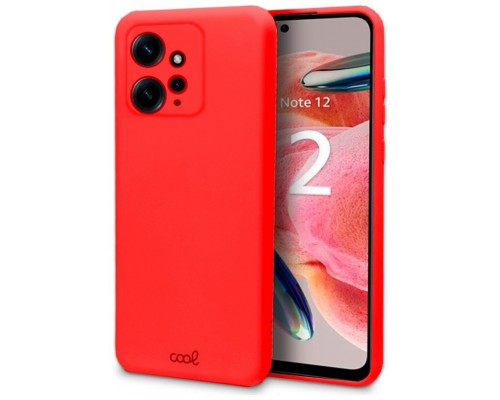 Carcasa COOL para Xiaomi Redmi Note 12 Cover Rojo