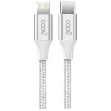Cable USB COOL Nylon Universal Tipo C a Lightning (1.2 metros)