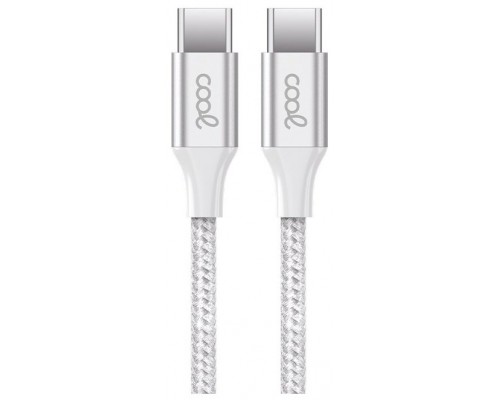 Cable USB COOL Nylon Universal Tipo C a Tipo C (1.2 metros)