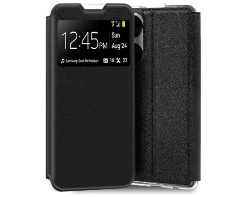 Funda COOL Flip Cover para Oppo Reno 8T Liso Negro