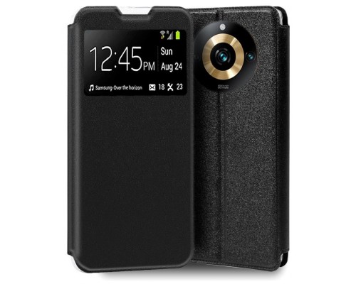 Funda COOL Flip Cover para Realme 11 Pro 5G / 11 Pro Plus 5G  Liso Negro