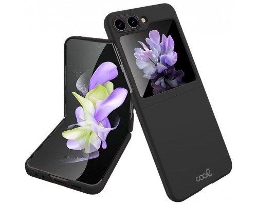 Carcasa COOL para Samsung F731 Galaxy Z Flip 5 Cover Plegable Negro