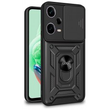 Carcasa COOL para Xiaomi Redmi Note 12 5G / Poco X5 5G Hard Ring Negro
