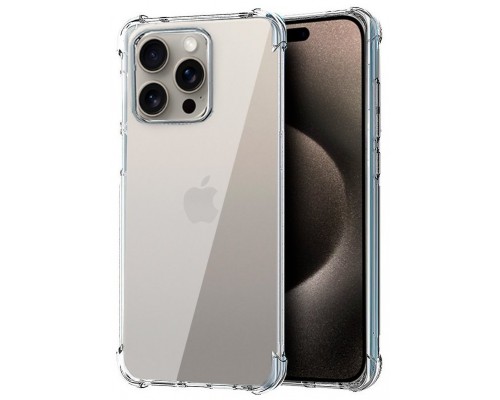 Carcasa COOL para iPhone 15 Pro Max AntiShock Transparente