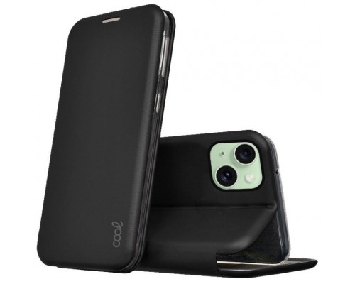 Funda COOL Flip Cover para iPhone 15 Plus Elegance Negro