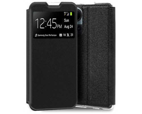 Funda COOL Flip Cover para Oppo Reno 10 5G / 10 Pro 5G Liso Negro