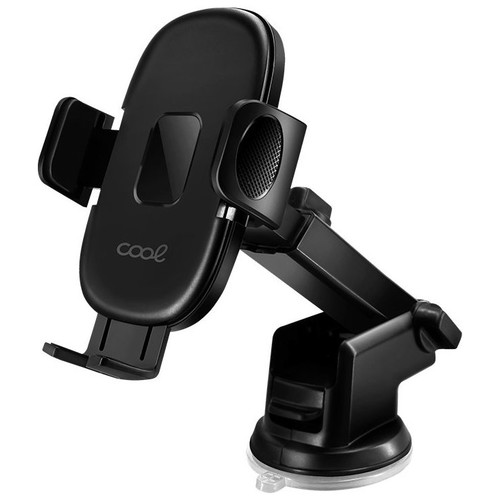 Soporte Universal Móvil para Coche Ventosa One Click COOL Negro-CS6 Soporte Universal Móvil para Coche Ventosa One Click COOL Negro