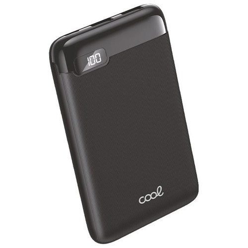 Bateria Externa Power Bank 5000 mAh Display COOL 10W Negro-CS3 Bateria Externa Power Bank 5000 mAh Display COOL 10W Negro