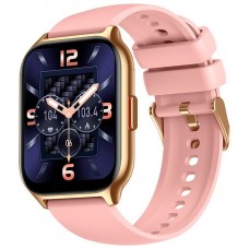 Smartwatch COOL Nova Silicona Rosa (Llamadas, Salud, Deporte)