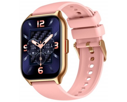 Smartwatch COOL Nova Silicona Rosa (Llamadas, Salud, Deporte)